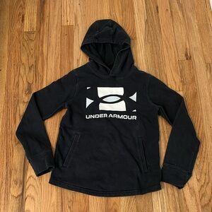 Under Armour Youth Medium Black Hoodie Boys Barely Used
